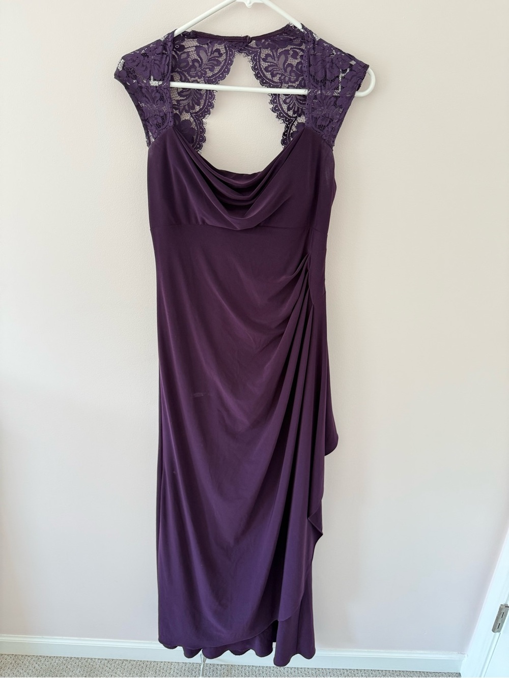 XSCAPE Petite Formal Purple Gown